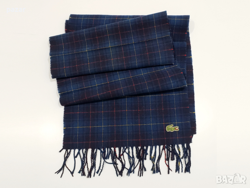 LACOSTE Вълнен Шал 180х30cm, снимка 1