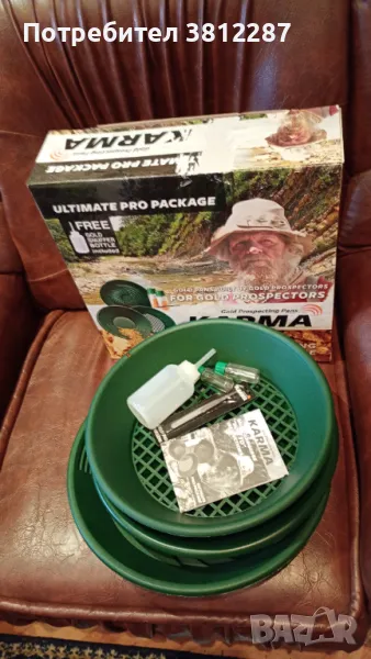 Легенчета и сита за самородно злато , снимка 1