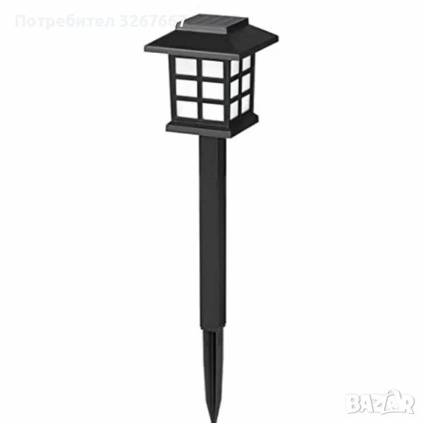 Соларна градинска лампа с ярка светлина SB-34, снимка 1