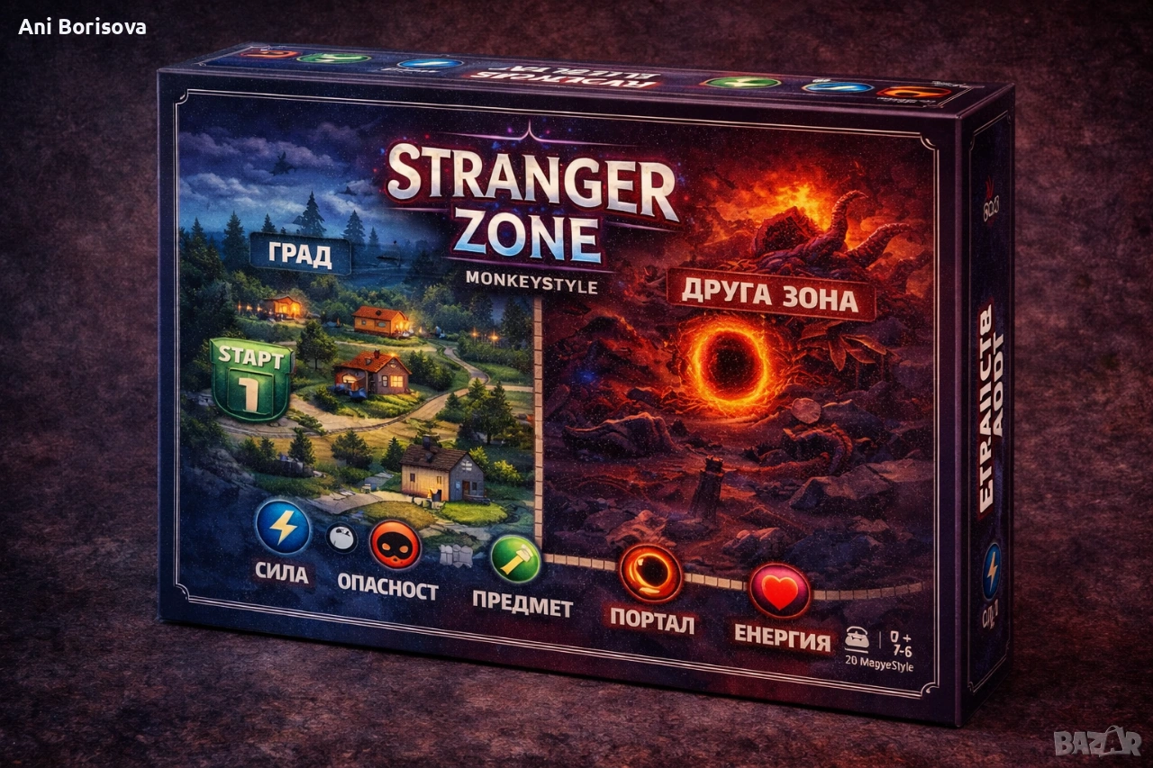 Семейна настолна игра STRANGER ZONE – 2–6 играчи, снимка 1