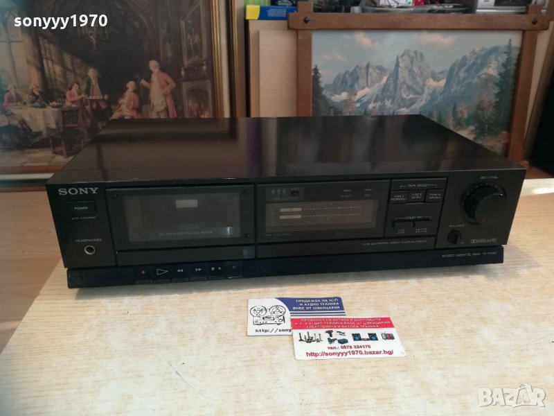 sony tc-fx100 deck-made in japan 0601211413, снимка 1