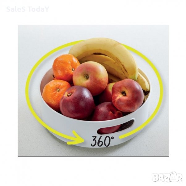 Кухненски органайзер, Въртяща се табла, 360º, 22,5х6,5 см, снимка 1