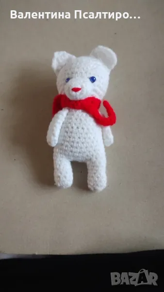 Мече амигуруми на една кука , снимка 1