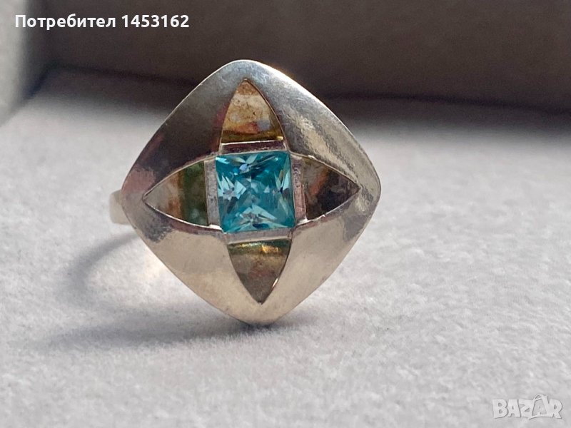 Сребърен руски пръстен , снимка 1