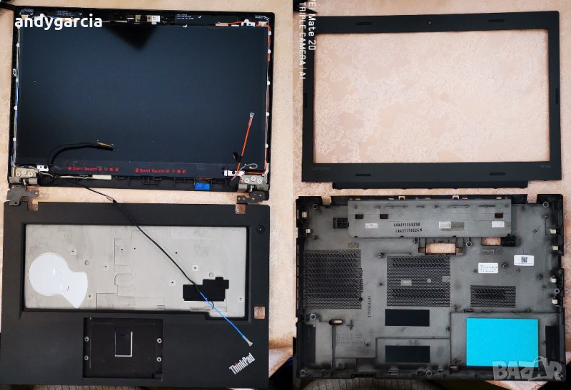 Lenovo T470p на части , НАЛИЧНОТО Е ОПИСАНО , проблем в дънната платка, снимка 1