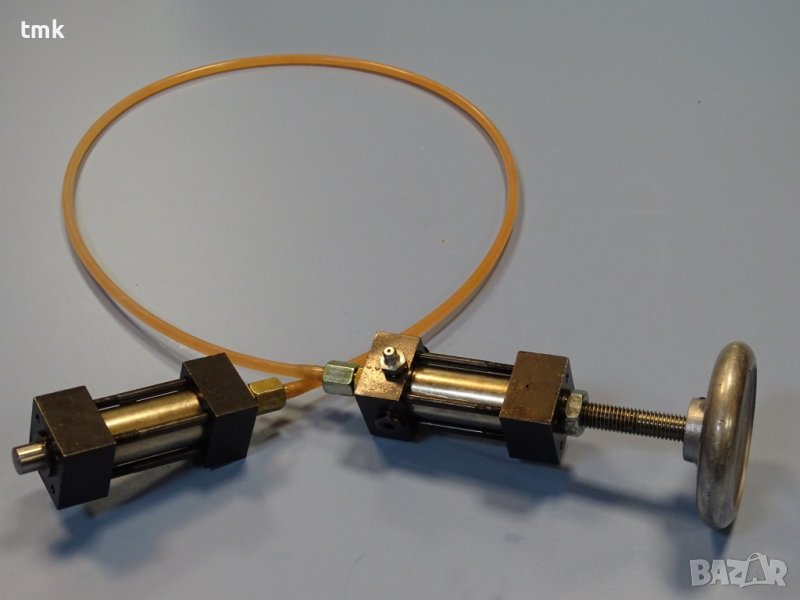 Пневмоцилиндър с механично управление ф25mm, снимка 1