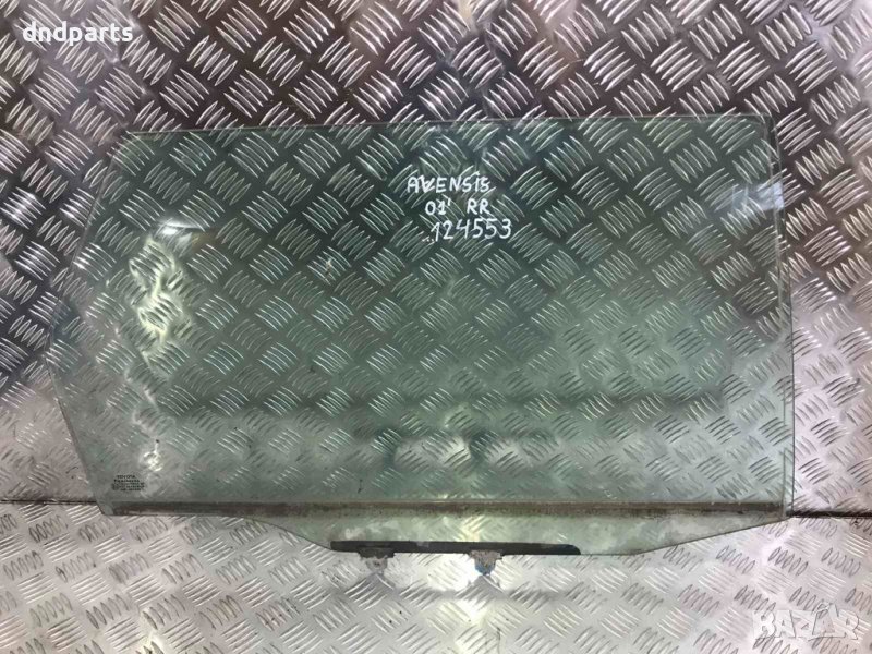 Задно дясно стъкло Toyota Avensis,2001г., снимка 1