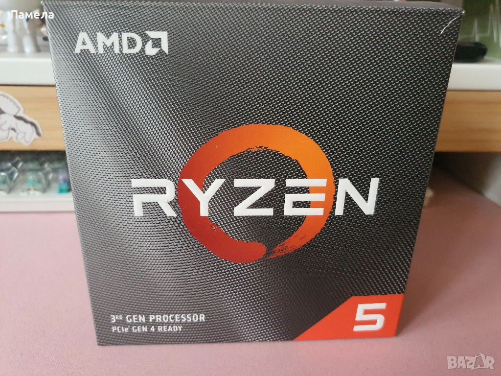 Процесор AMD Ryzen 5 3600 със стоков охладител, снимка 1