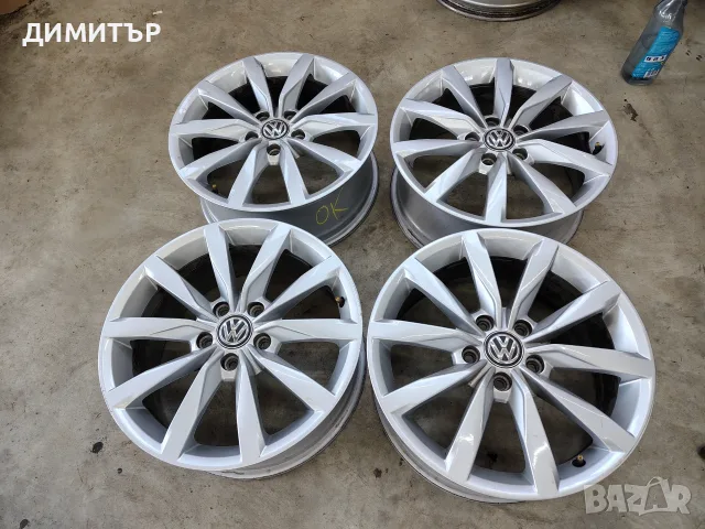 4бр.Алуминиеви джанти 17ки за VW 5x112 7j et49 ORIGINAL!!!