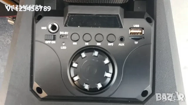 Двойна Караоке колона 2х6" с микрофон: KTX-1054, снимка 3 - Тонколони - 50786336