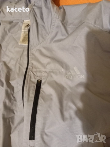 Оригинална горница с качулка-ветровка adidas ,размер M, снимка 6 - Спортни дрехи, екипи - 52030677