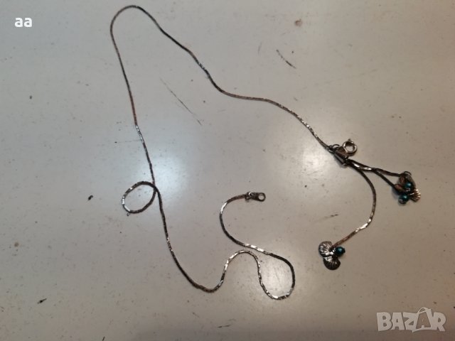 Огърлица сребро, снимка 1