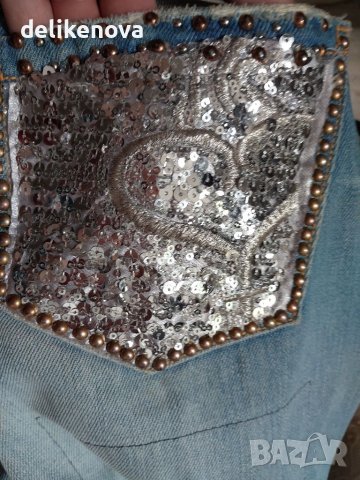 Уникат! Rossodisera. Original. Made in Italy Size 29, снимка 3 - Дънки - 40831587