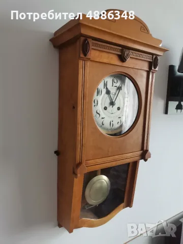 Рядък стенен часовник Юнгханс , снимка 3 - Стенни часовници - 55925756