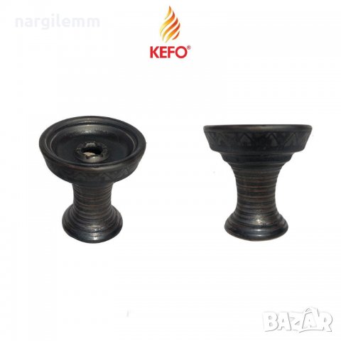 Чашка черно златна фунел ММ335