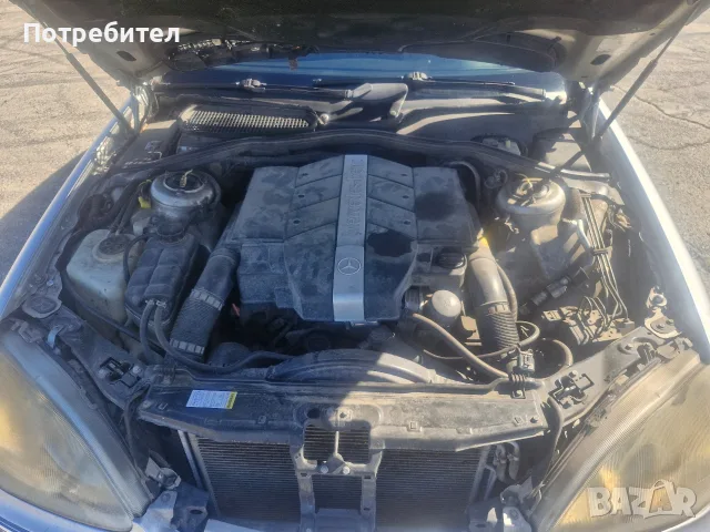 Mercedes w220 s320 benzin gaz, снимка 16 - Автомобили и джипове - 56342946