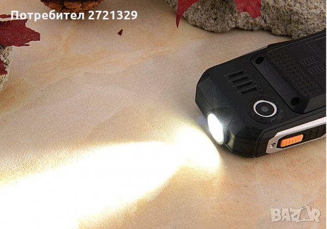 мобилен телефон с бутони,ударо и водоустойчив 6800мА, снимка 2 - Други - 29247685