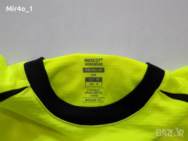 работна тениска mascot work wear риза блуза фанела горнище светлоотразителна мъжка оригинална M, снимка 5 - Тениски - 50463443