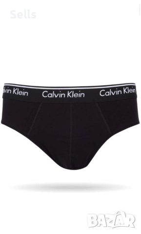 Мъжки слипове Calvin Klein черни код CK-125, снимка 1 - Бельо - 44713580
