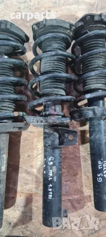 Vw golf 5 1.9tdi предни амортисьори с прожини, снимка 2 - Части - 50087464
