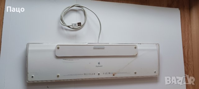 Apple keyboard model A1048, снимка 2 - Клавиатури и мишки - 44457724