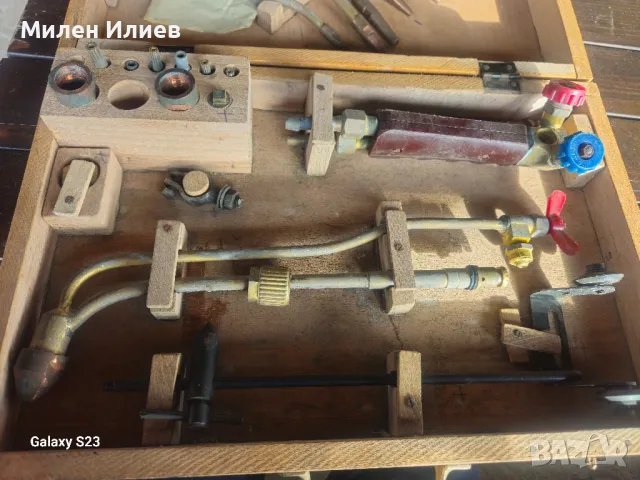 Комплект За Газопламъчно Рязане/Заваряване, снимка 1
