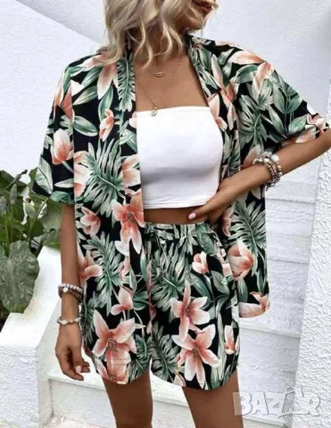 дамски комплекти риза и панталонки , снимка 4 - Комплекти - 50425637