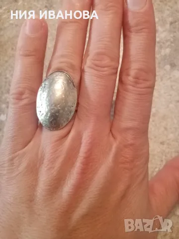 Бижута от метал - обеци, пръстени и висулка, снимка 6 - Обеци - 48667040