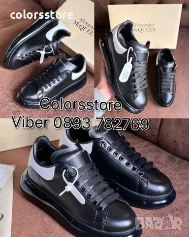 Мъжки черни кецове Alexander McQueen/BR83p