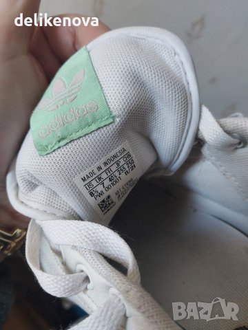 Унисекс. Adidas. Original. Size 40.5 100% кожа, снимка 6 - Маратонки - 39984895