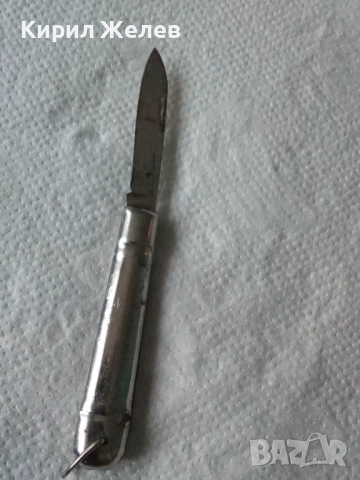 Старо джобно ножче 51946, снимка 4 - Антикварни и старинни предмети - 52854231