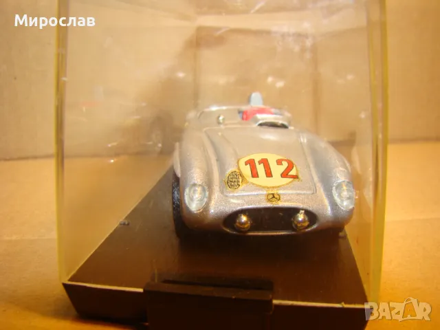 1/43 BRUMM MERCEDES BENZ 300 SLR МОДЕЛ КОЛИЧКА ИГРАЧКА, снимка 3 - Колекции - 48493083