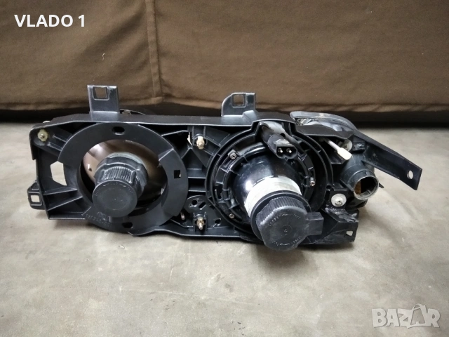 Фарове бмв бош хела Черна Опушена BMW E32 E34 BOSCH HELLA Black Smoked , снимка 6 - Части - 53257751