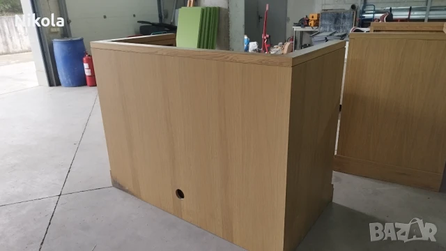 Катедра П образна преграда - рецепция 160/80/122, снимка 4 - Друго - 51273156