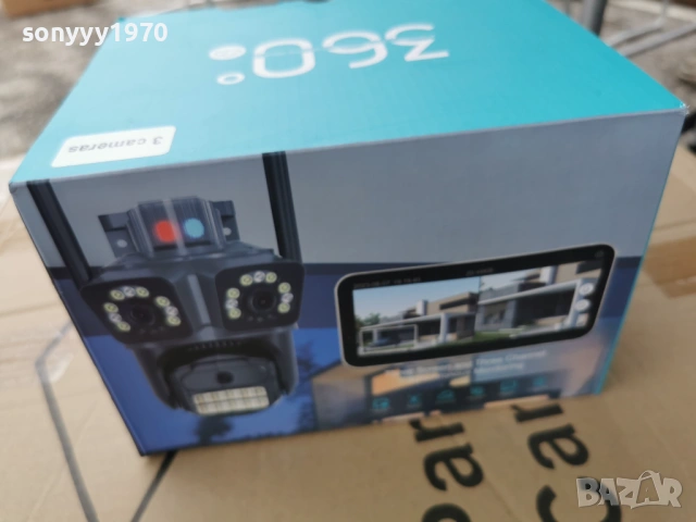 WI-FI SMART CAMERA-ТРОЙНА 2903261111G, снимка 16 - Друга електроника - 54012635