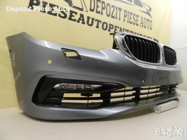 Предна броня BMW серия 5 G30 / G31, 2017, 2018, 2019, 2020, оригинален код 51117385336, снимка 4 - Части - 52055288