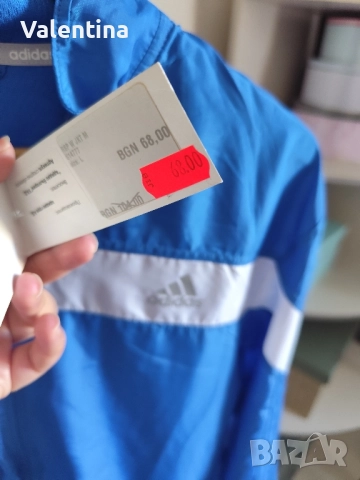 Нови оригинални Adidas тениски и ветровка, снимка 16 - Спортни дрехи, екипи - 51513263