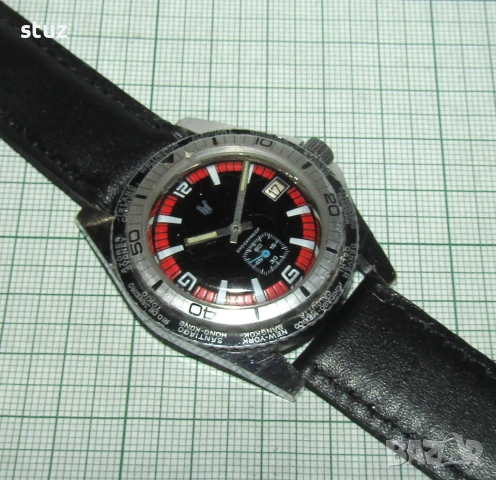 Мъжки механичен ръчен часовник Rof World Time