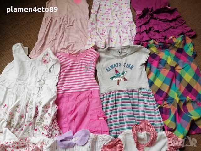 Рокли 3/4 години , снимка 7 - Детски рокли и поли - 36867853