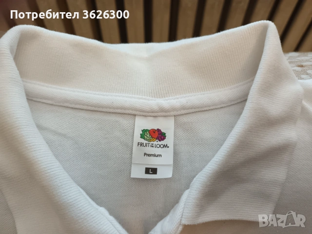 Тениска с яка, снимка 2 - Тениски - 53131952