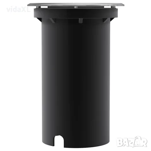 vidaXL Градински LED лампи за вграждане в земя, 3 бр, кръгли, снимка 5 - Външни лампи - 56147522