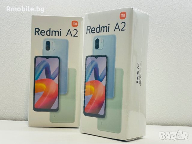 !НоВо! Xiaomi Redmi A2 32GB 2GB Light Blue , снимка 1 - Xiaomi - 42748779
