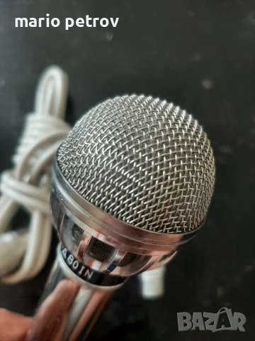 Продавам стар инструментален/вокален микрофон модел MD-80 IN, снимка 3 - Други - 53979247