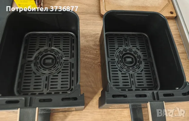 Еър фрайър cosori dual blase , снимка 4 - Фритюрници - 56180369