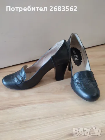 Дамски кожени обувки , снимка 1