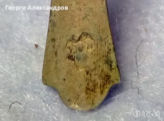 Старинно ЦАРСКА Русия Орнаментирано СРЕБЪРНО КРЪСТЧЕ Кръст СРЕБРО 875 с Печат на Майстора, снимка 2 - Антикварни и старинни предмети - 53979289