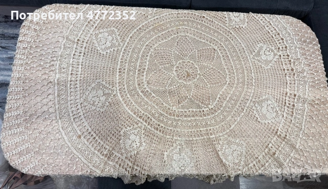 Ръчно плетени покривки за маса, снимка 9 - Покривки за маси - 53953279