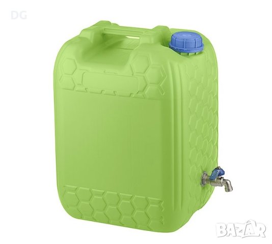 Туба за вода с метален кран 20 литра, снимка 1 - Аксесоари и консумативи - 42193960