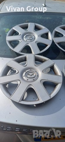 Оригинални 15 цола тасове Mazda, снимка 5 - Аксесоари и консумативи - 42355260