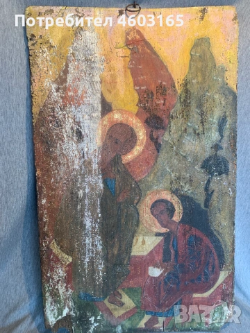 стара голяма икона, снимка 2 - Икони - 53955536